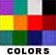 Velcro display board color swatches